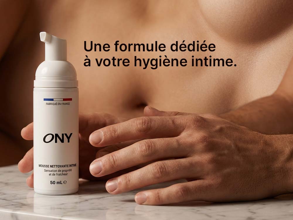 Mousse nettoyante intime