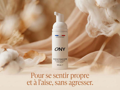 Mousse nettoyante intime