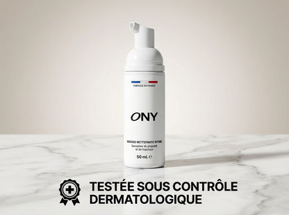 Mousse nettoyante intime