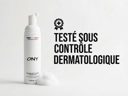 Mousse nettoyante pour sextoy