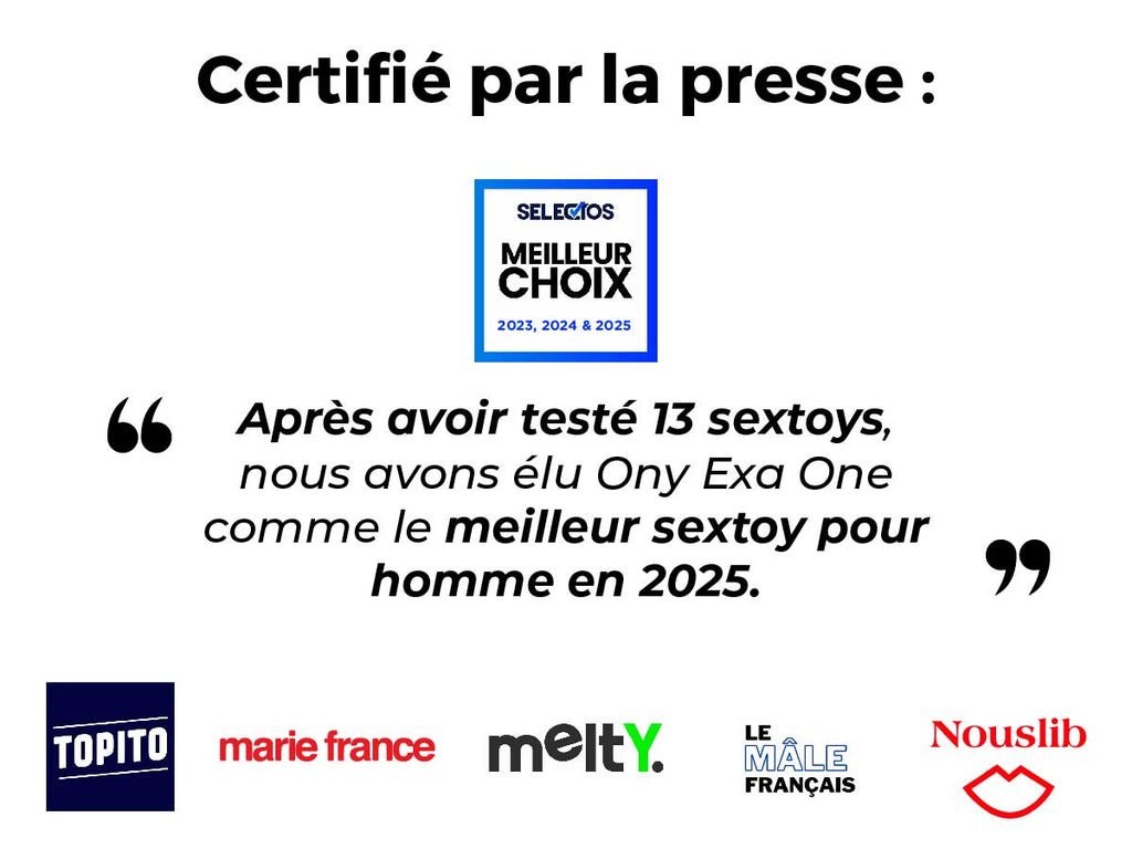 élu meilleur sextoy pour homme par Selectos